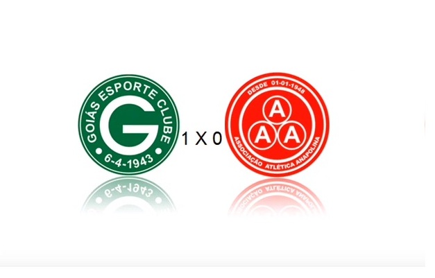 Goiás vence Anapolina por 1 a 0 na Serrinha, em Goiânia