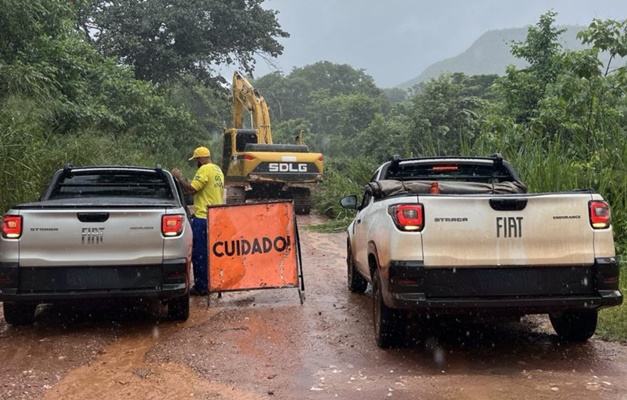 Goinfra inicia reconstrução de ponte na GO-442 em Campinaçu 