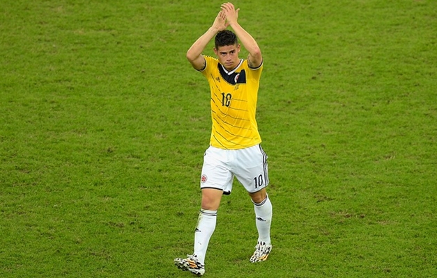 Gol do colombiano James Rodríguez é eleito o mais bonito da Copa