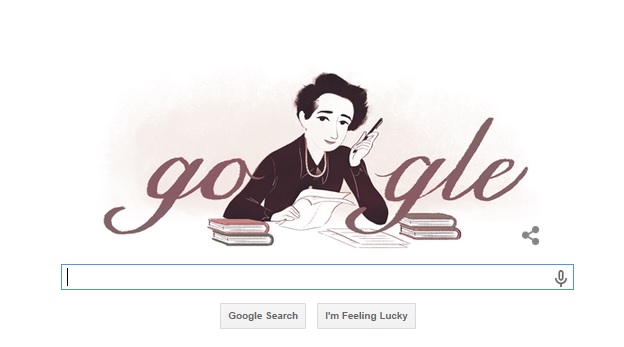 Google homenageia 108º aniversário de nascimento de Hannah Arendt