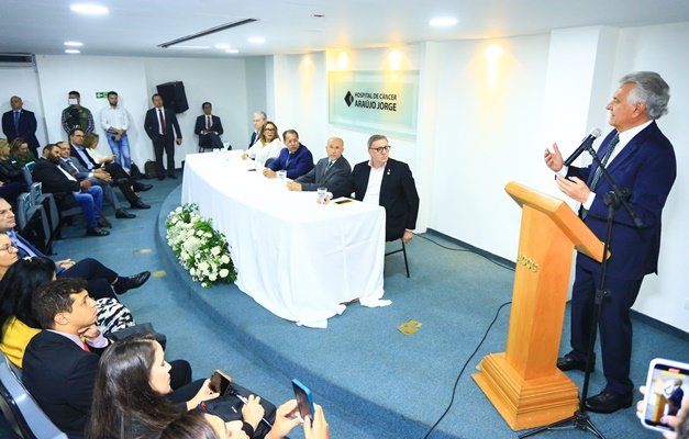 Governo de Goiás renova apoio de R$ 21,6 milhões ao Hospital Araújo Jorge