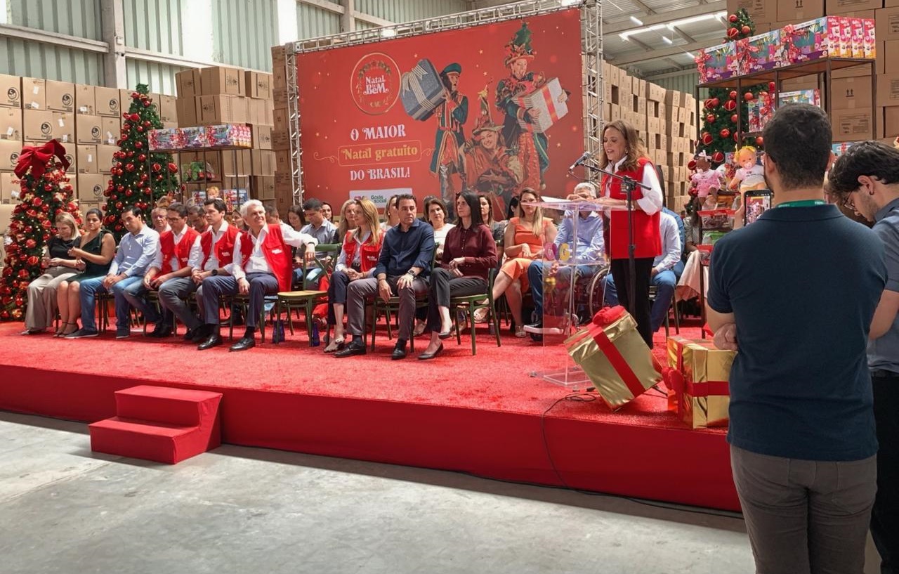 Governo de Goiás vai distribuir 665 mil brinquedos do Natal do Bem 