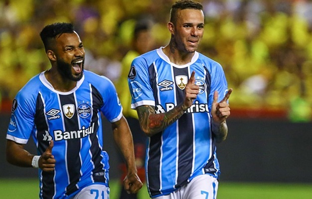 Grêmio vence Barcelona-EQU em Guayaquil no jogo de ida da Libertadores