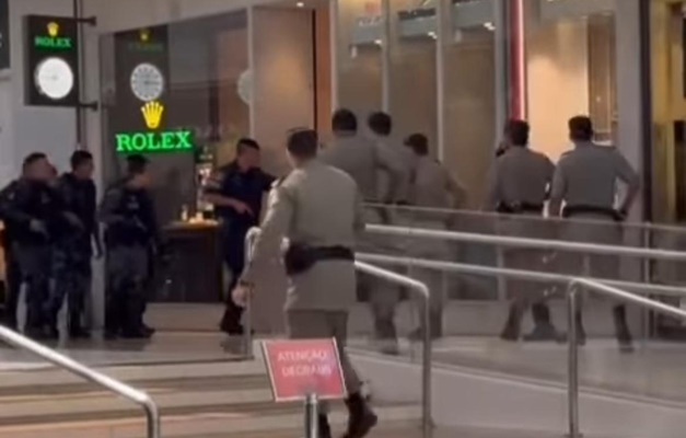 Grupo aplica golpe em joalheria do Flamboyant com ameaças a funcionários
