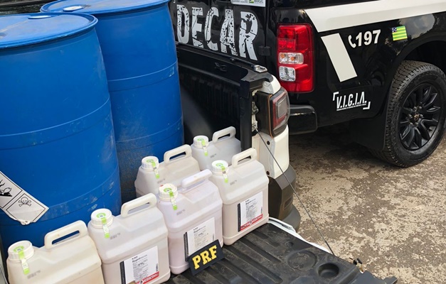 Grupo é preso com mais de uma tonelada de agrotóxico ilegal em Goiás 