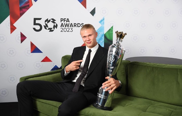 Erling Haaland é eleito o melhor jogador da Europa na temporada