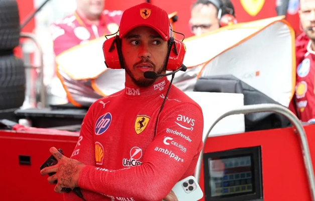 Hamilton aposta em recuperação com a Ferrari no Azerbaijão: 'Eu amaria conquistar um pódio'