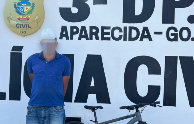 Homem com mais de 20 registros policiais é preso após furtar bicicleta