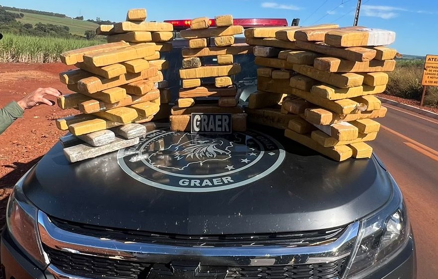 Homem é preso com 100 quilos de maconha em Quirinópolis