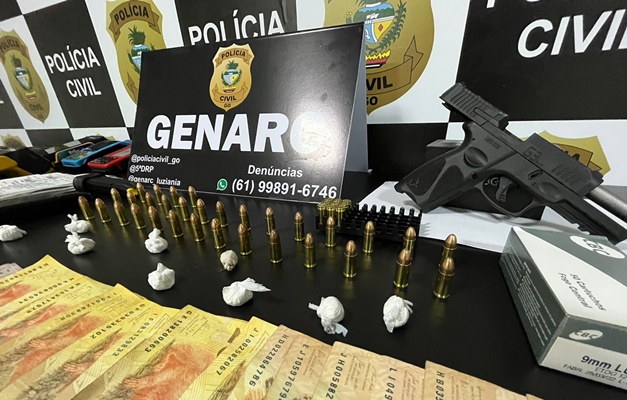 Homem é preso em Luziânia por traficar drogas dentro de um trailer