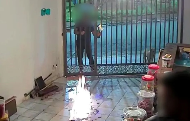 Homem preso suspeito de atear fogo na casa da sobrinha em Anápolis