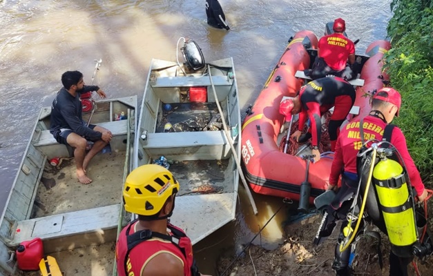 Homem que desapareceu no Rio Pilões é encontrado morto pelos bombeiros