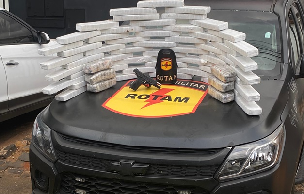 Homem que transportava 200 kg de drogas morre em confronto com a Rotam