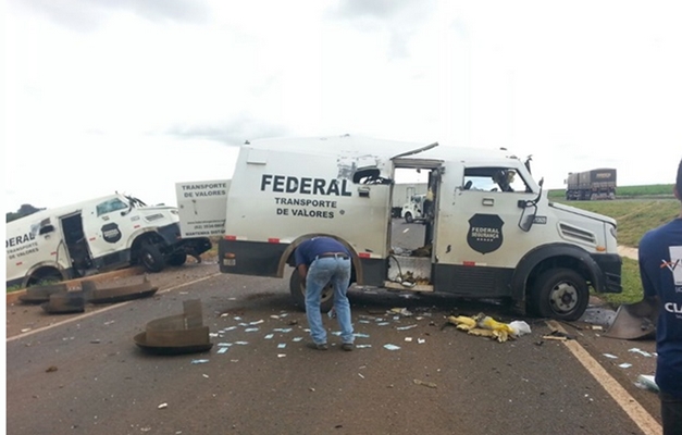 Homens detidos em SP são suspeitos de assalto a carros-fortes em Goiás