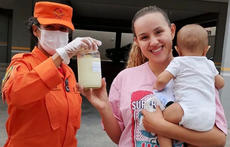Hospital Estadual da Mulher e CBM facilitam doação de leite materno em Goiás