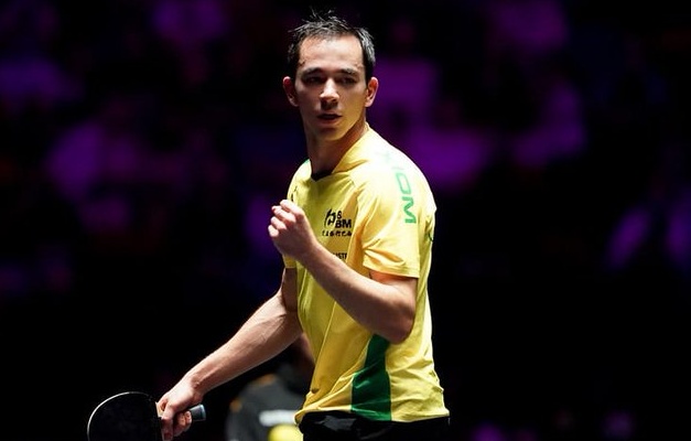 Hugo Calderano despacha alemão e avança à semifinal do WTT Champions de Macau