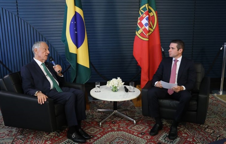 Hugo Motta e presidente de Portugal criticam protecionismo em negociações