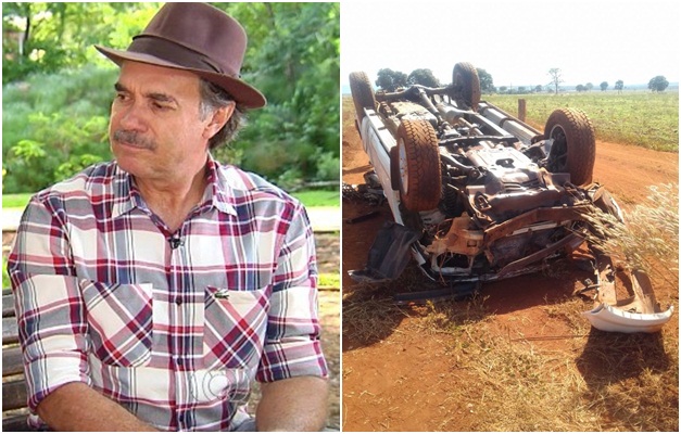 Humorista goiano Tom Carvalho sofre acidente em Santa Fé de Goiás