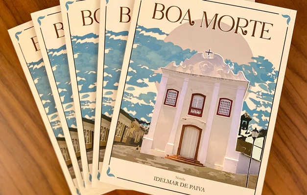 Idelmar Paiva lança livro “Boa Morte” na cidade de Goiás 
