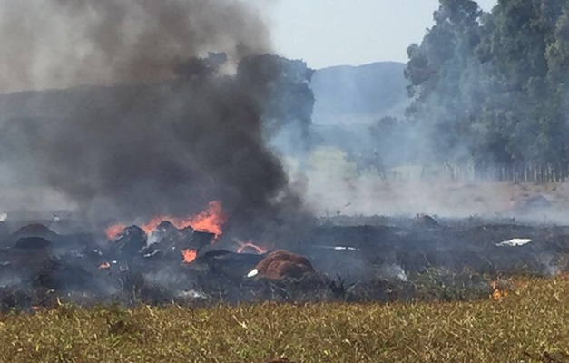 Identificadas vítimas da queda de avião em Corumbaíba (GO)