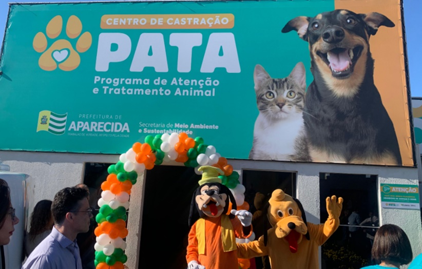 Inaugurado 1º centro público de castração de animais de Aparecida
