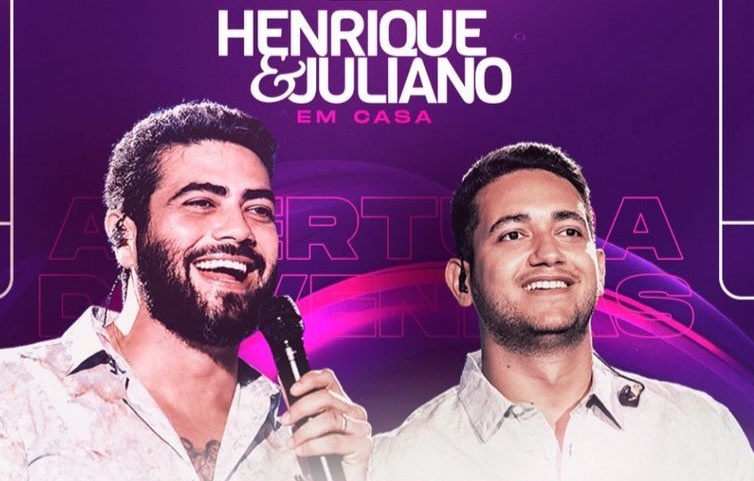 Inicia venda de ingressos para show de Henrique e Juliano em Goiânia 