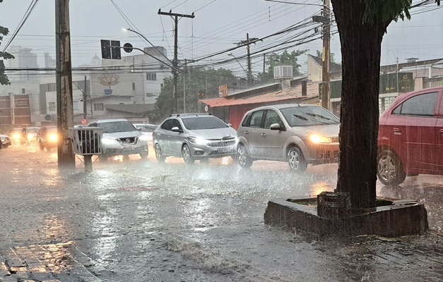 Inmet emite alerta para chuvas e ventos de até 100 km/h em Goiás