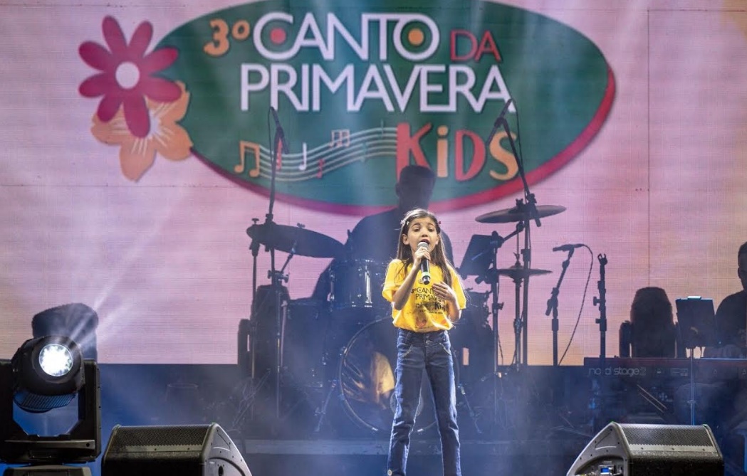 Inscrições para o Canto da Primavera Kids 2025 terminam nesta segunda (28/7)