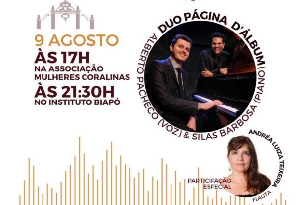 Instituto Biapó e Sesc promovem noite musical na cidade de Goiás
