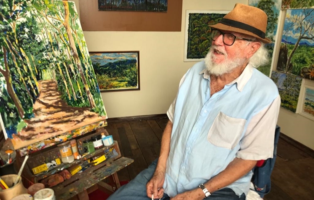 Instituto Biapó promove 'Conversa e Pintura Ao Vivo' com Elder Rocha Lima