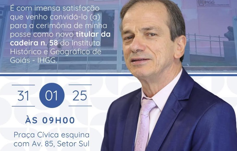 Instituto Histórico e Geográfico de Goiás empossa 35 novos sócios