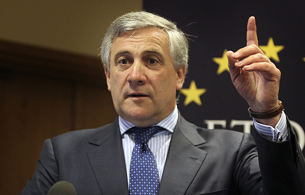 Italiano Antonio Tajani é eleito presidente do Parlamento Europeu