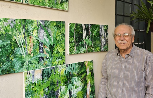 Jadir Mendonça participa de exposição durante o Fica 2025