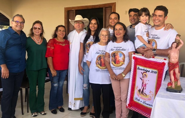 Jânio Darrot e Dairdes Darrot participam de desobriga de São Sebastião