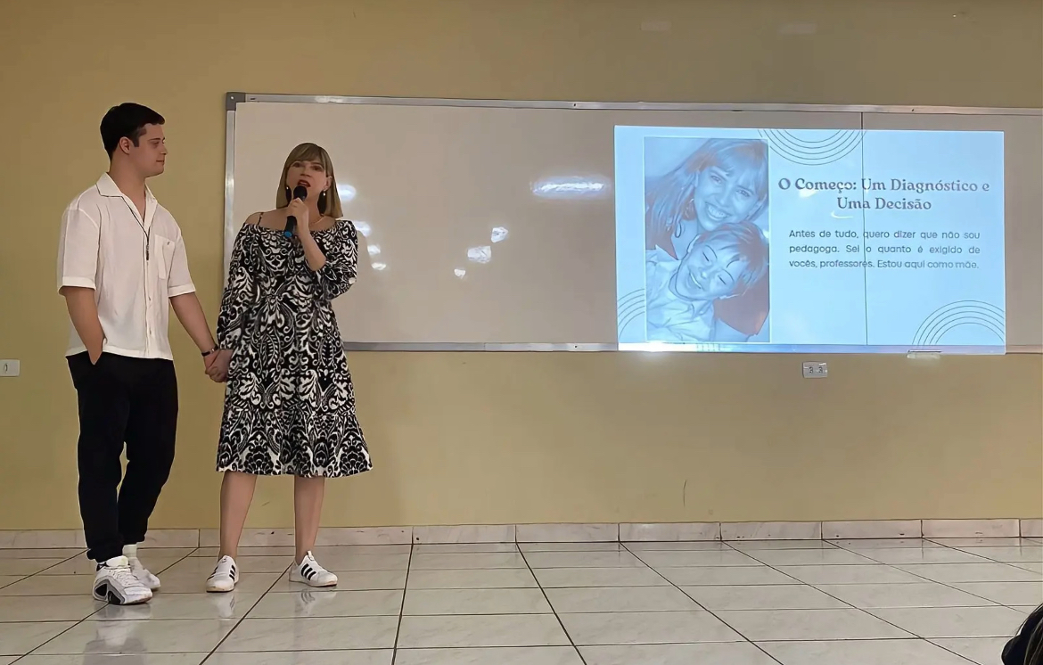 João Vitor de Paiva realiza palestras sobre inclusão em Goiás e Minas Gerais