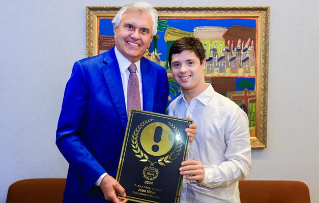 João Vitor se reúne com Caiado para tratar de inclusão em Goiás