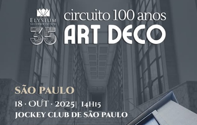 Jockey Club de São Paulo recebe Circuito Nacional 100 Anos do Art Déco