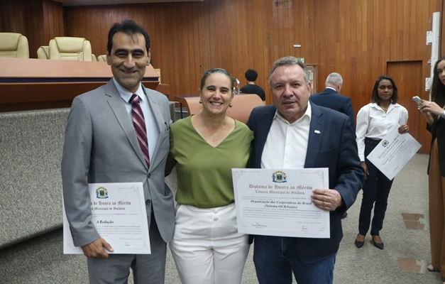 Jornal A Redação é homenageado pela Câmara de Goiânia