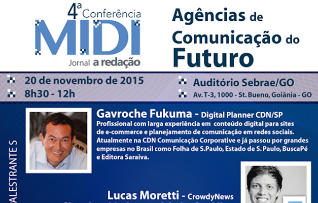 Jornal A Redação realiza 4ª Conferência de Mídias Digitais nesta sexta (20)