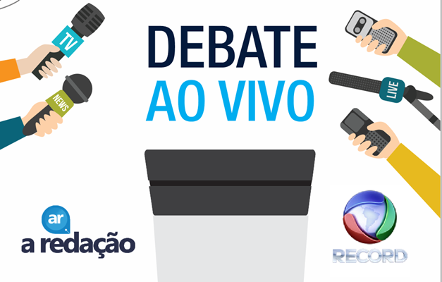 Jornal A Redação vai transmitir debate da Record Goiás com prefeitáveis