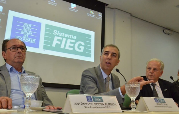 José Eliton participa de reunião na Fieg e reforça apoio ao setor produtivo