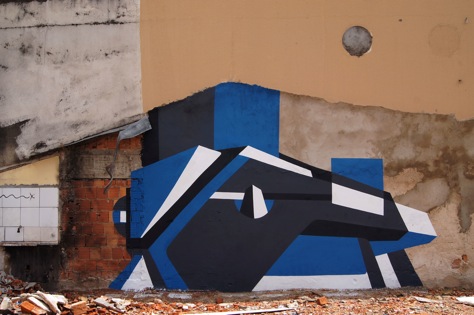 Kboco e Selon pintam murais nas ruas de Goiânia