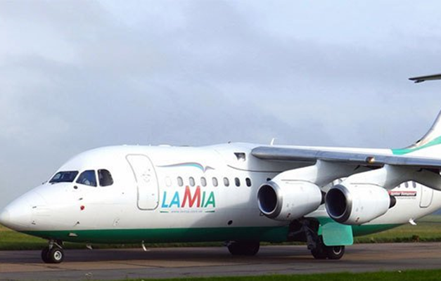 Lamia, a companhia aérea que transportava a Chapecoense, Internacional