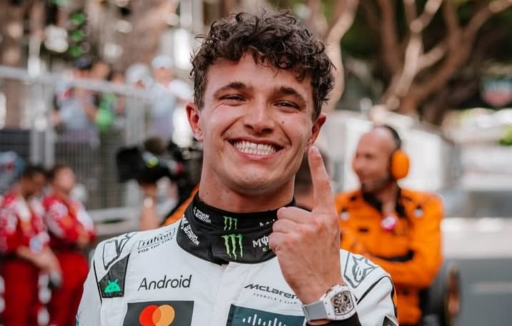 Lando Norris garante a McLaren na pole em 1º treino livre acirrado 