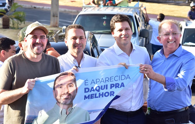 Leandro Vilela garante que vai asfaltar 47 bairros em Aparecida de Goiânia