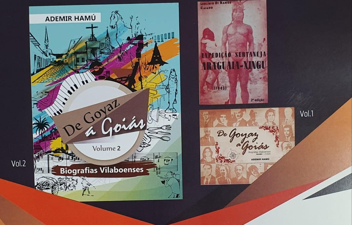 Leão Caiado Filho e Ademir Hamú lançam obras no Sesc Centro, em Goiânia