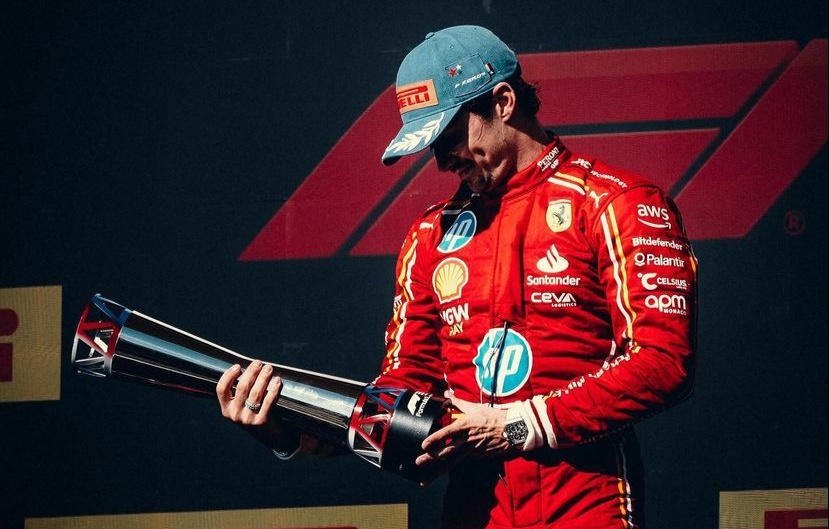 Leclerc vence com dobradinha da Ferrari no GP dos Estados Unidos de F-1