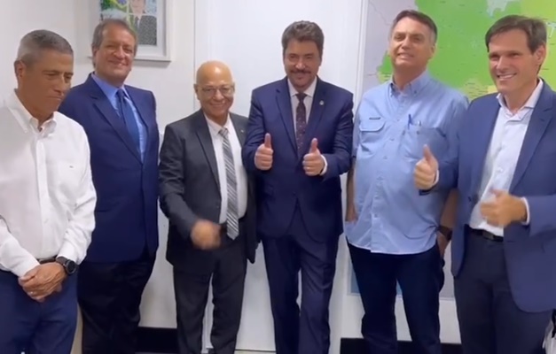 Lissauer Vieira anuncia filiação ao PL durante encontro com Bolsonaro