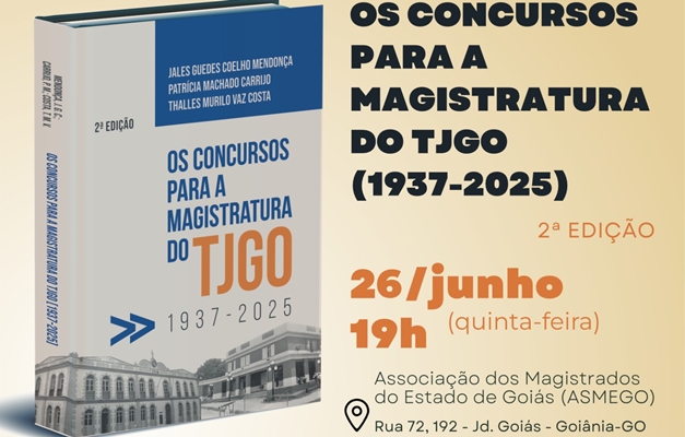 Livro mostra a evolução da magistratura goiana