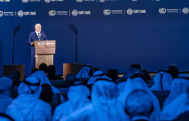 Lula discursa sobre mudanças climáticas na abertura da COP28 em Dubai